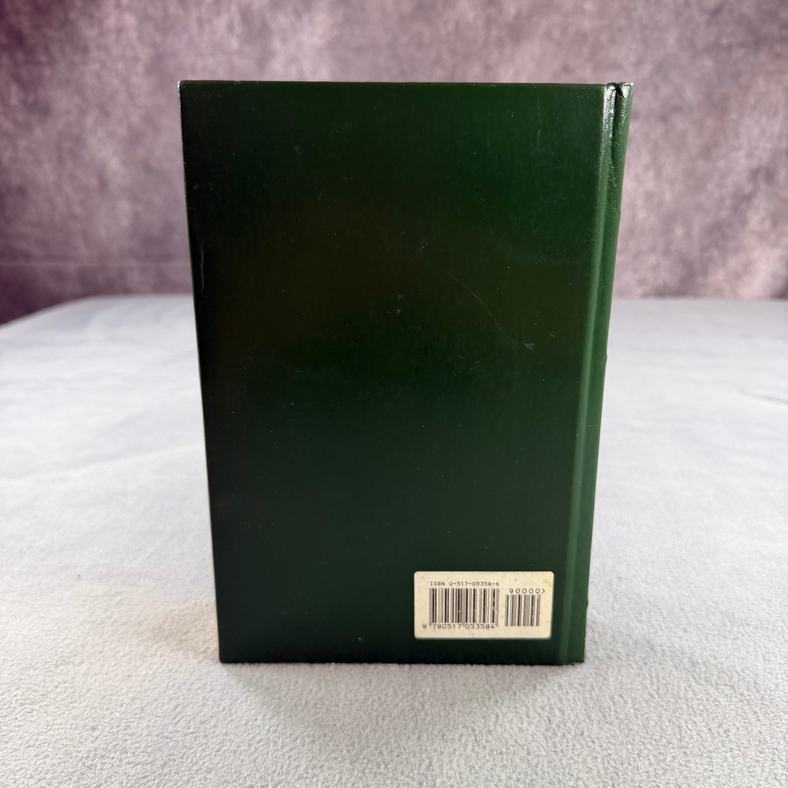 Edgar Allan Poe Selected Works Gramercy Literary Classics Green Gold Gilt Book