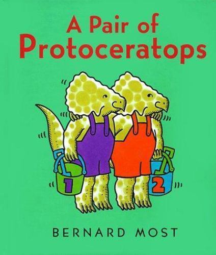 Pair of Protoceratops by Bernard Most