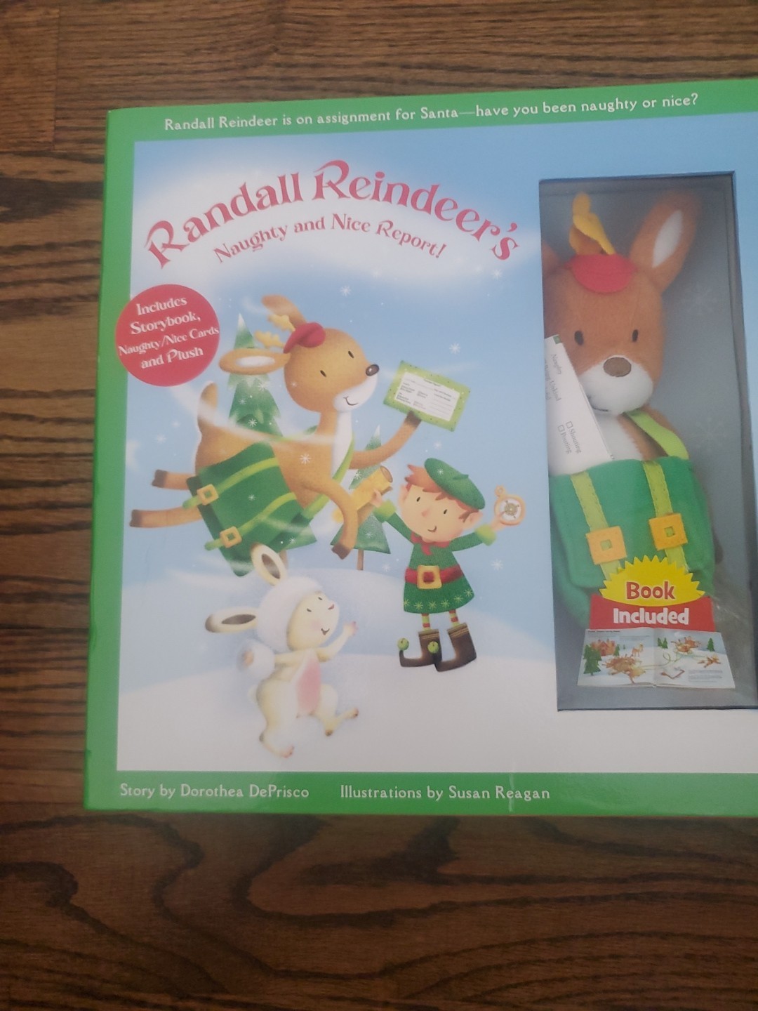 Randall Reindeer&rsquo;s Naughty and Nice Report by Dorothea DePrisco 2011 BRAND NEW!!