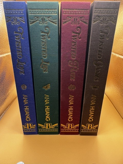 Twisted Series 4 Book Hardcover Collector&rsquo;s Edition Bundle New