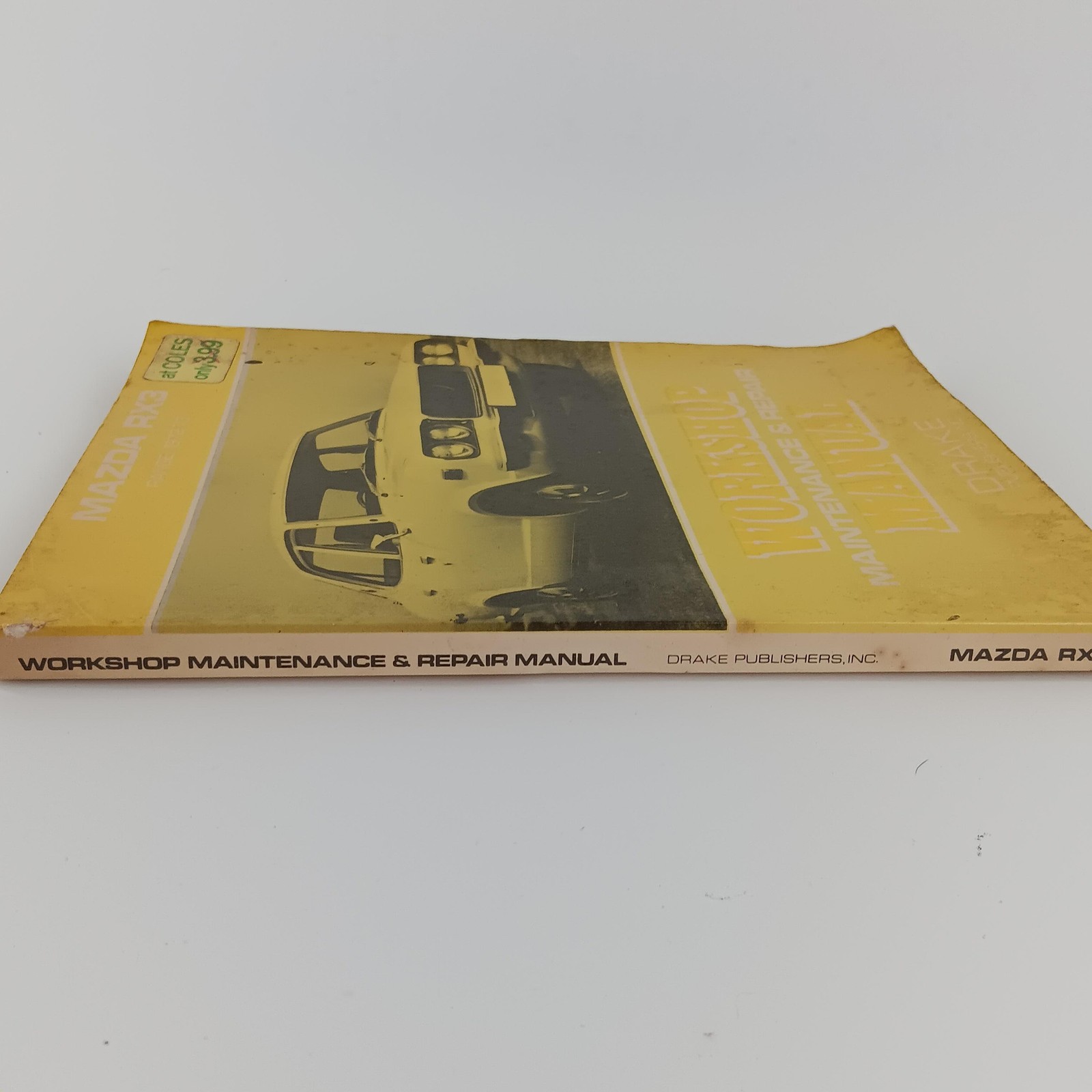 Vintage Mazda RX3 Workshop Repair Manual 1972-73 Drake Publishers Softcover Book