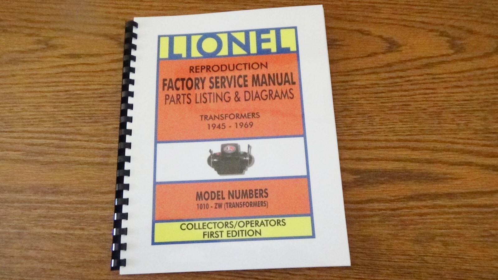 Lionel – Reproduction Factory Service Manuals Bundle of All Four Manuals