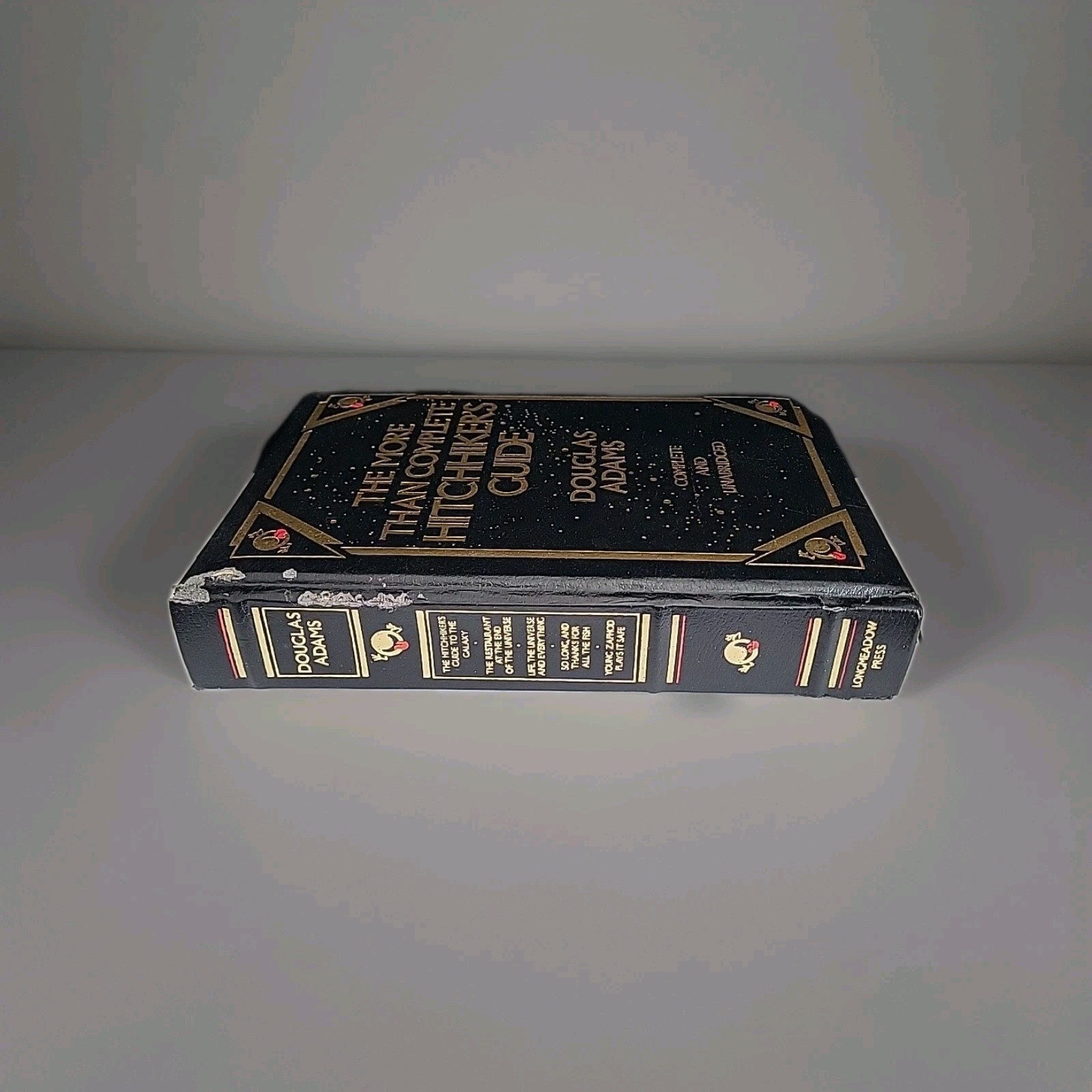 The More Than Complete Hitchhiker&rsquo;s Guide Douglas Adams 1987 Leather bonding