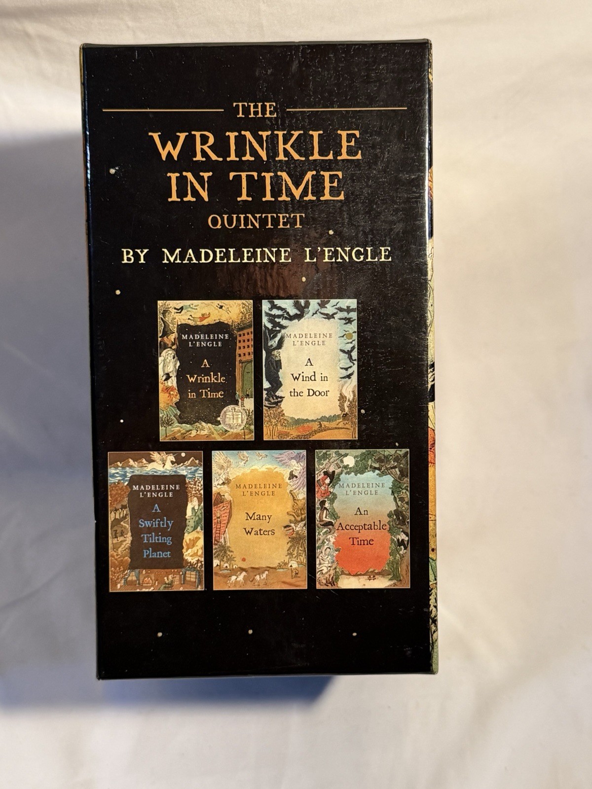Square Fish Wrinkle in Time Quintet Box Set 5 Books by Madeleine L&rsquo;Engle