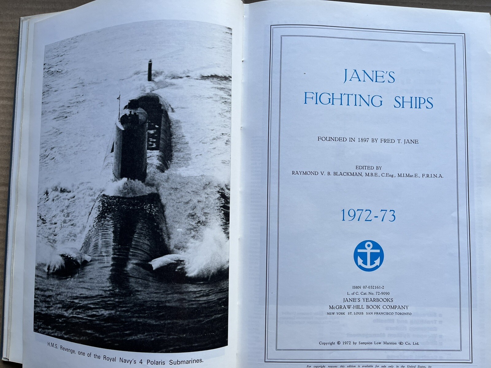 Jane&rsquo;s Fighting Ships 1972-73 Seventy-Fifth Edition