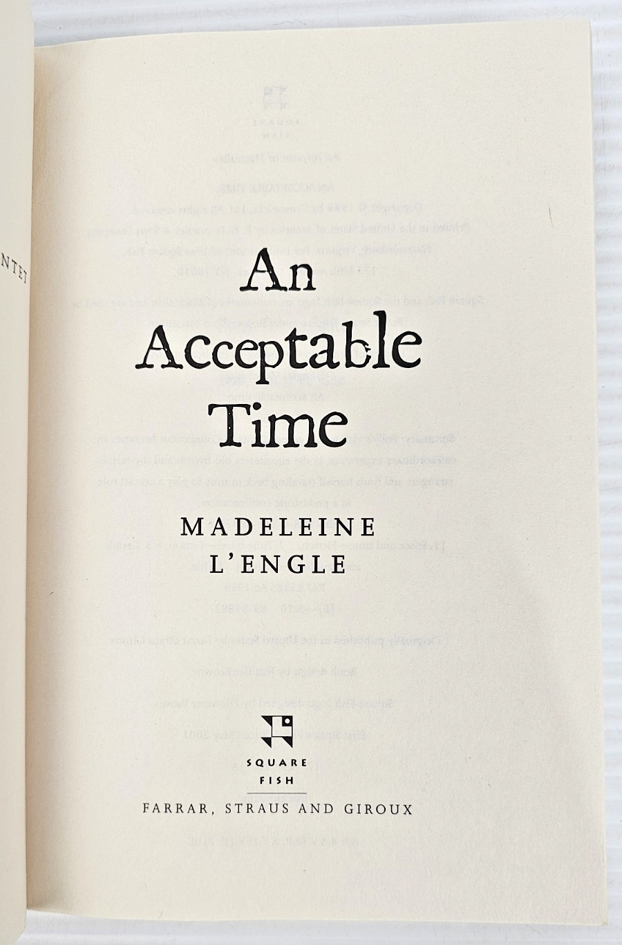 Madeleine L&rsquo;Engle Book Set Wrinkle In Time, Swiftly Tilting Planet, Many Waters+