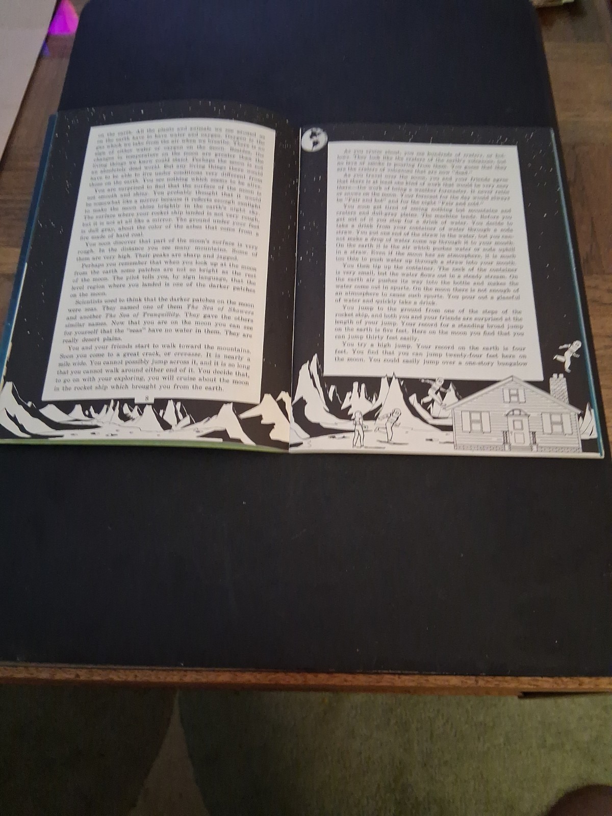 Earth&rsquo;s Nearest Neighbor Moon Book 1966 Edition Bertha Parker Paperback V. G.