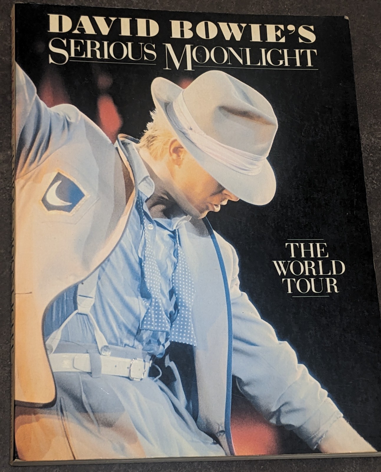 David Bowie&rsquo;s Serious Moonlight : The World Tour – 1984 Coffee Table Paperback