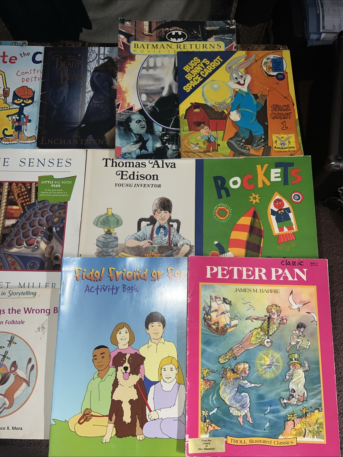Random Lot of 20 – Books for Children&rsquo;s/ Kids/ Toddler Babies/Preschool/Daycare