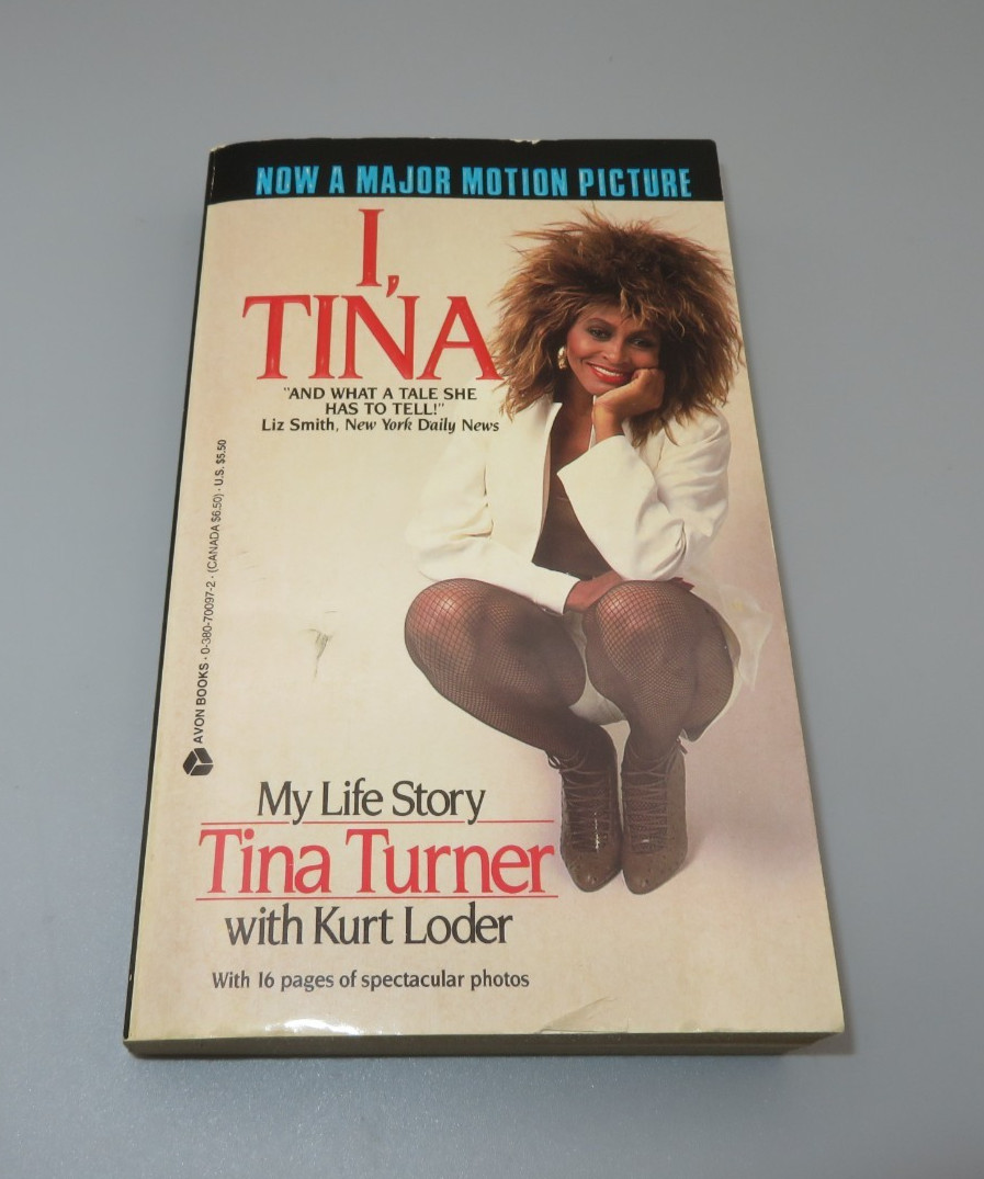 I Tina my life story Turner autobiography 16 pages black white photos pb 1987