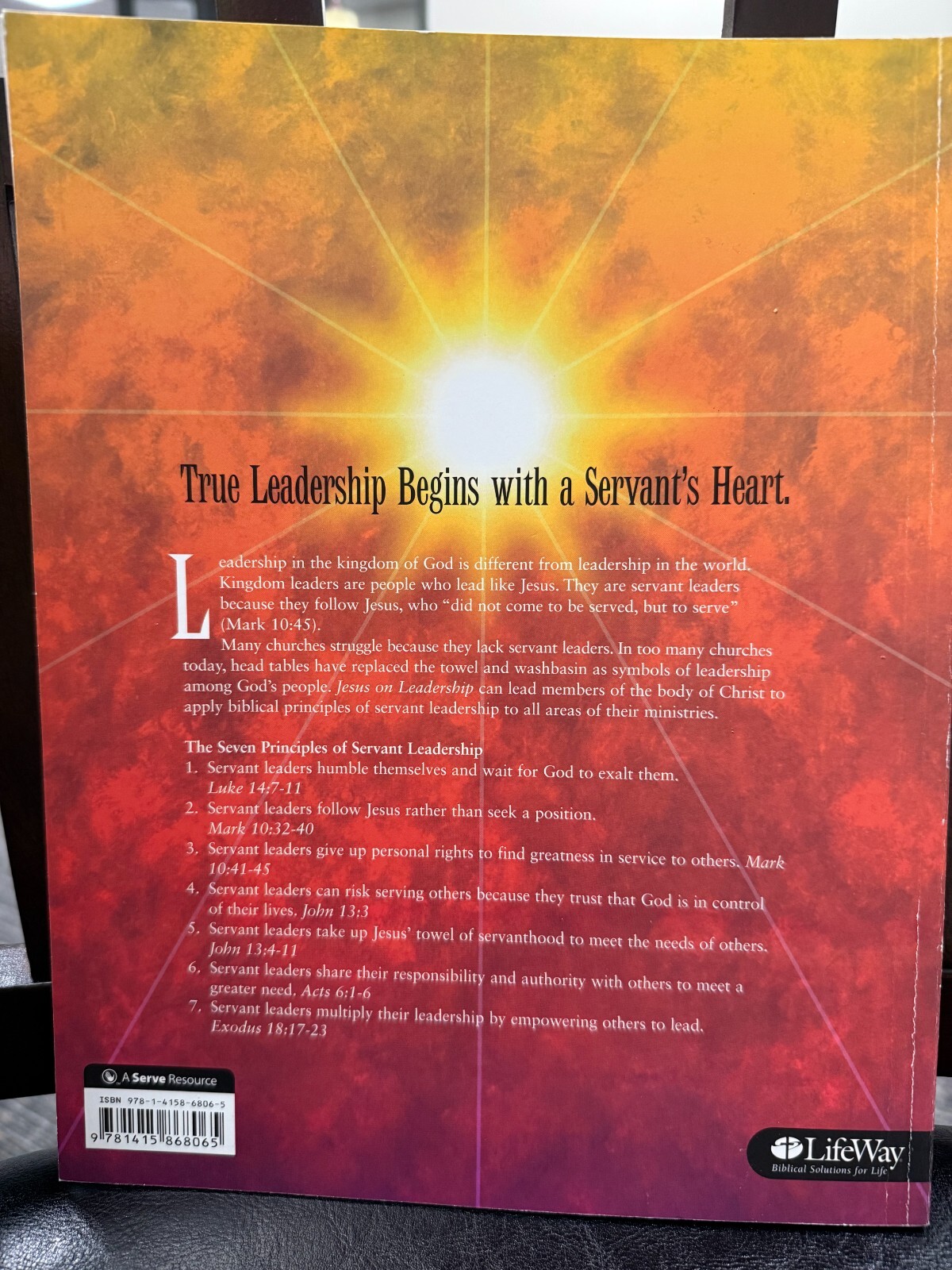 Jesus on Leadership, Becoming a Servant Leader