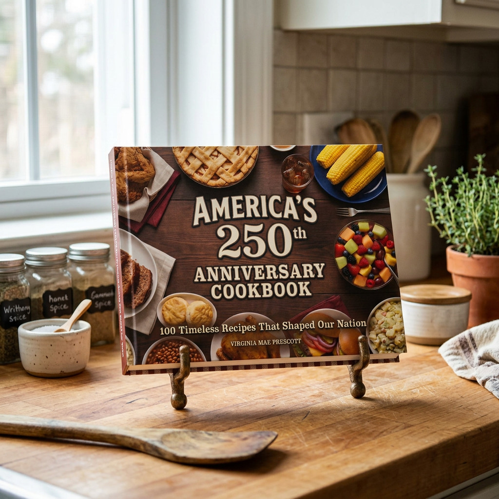 America&rsquo;s 250th Anniversary Cookbook: 100 Timeless Recipes That Shaped Our Natio