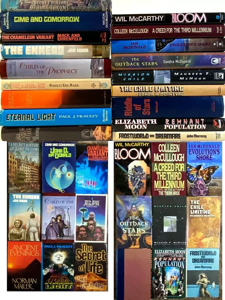 You Pick Hardcover SCIENCE FICTION FANTASY Books Heinlein Zelazny Bob Shaw Poul