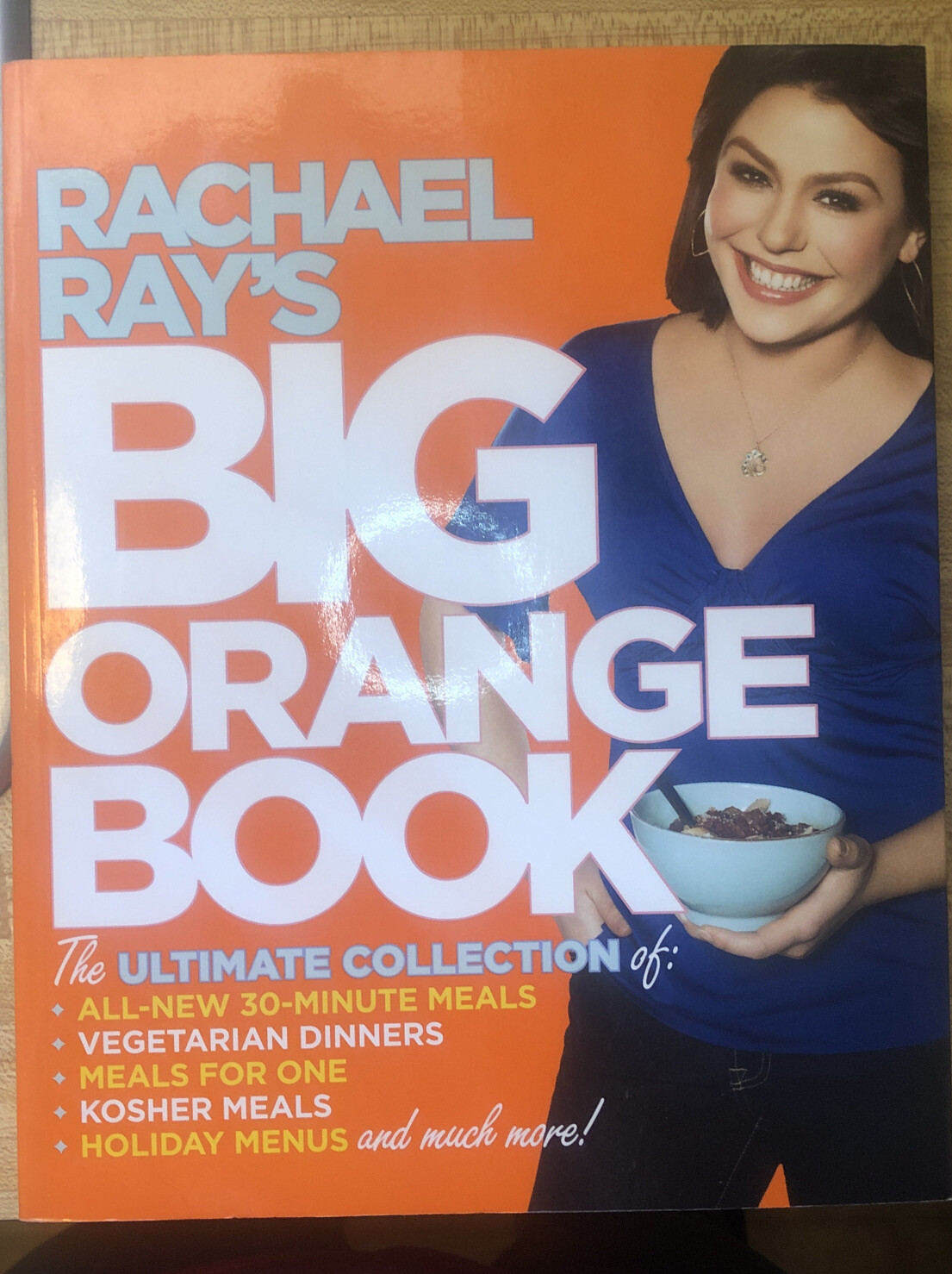Rachael Ray&rsquo;s Big Orange Book Cookbook Signed (3lb) First Edition