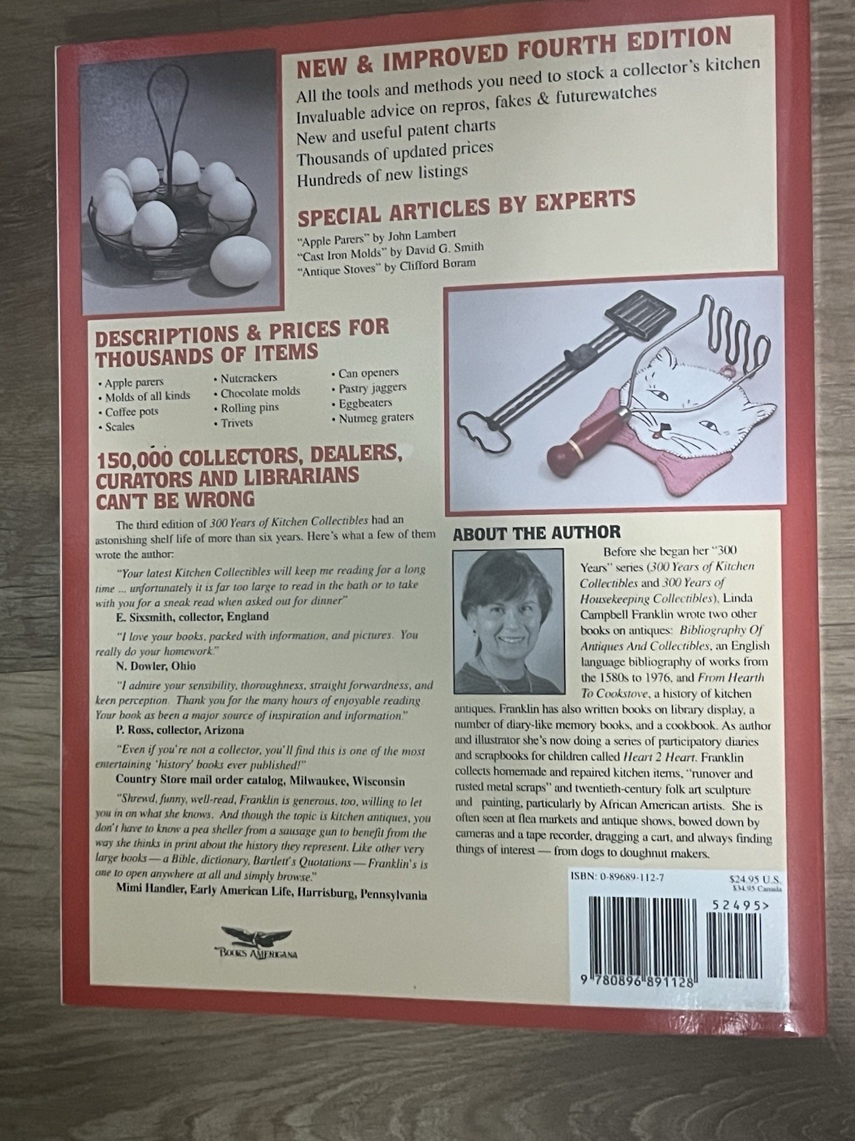  » 300 Years of Kitchen Collectibles » by Linda Campbell Franklin -648 Pages!