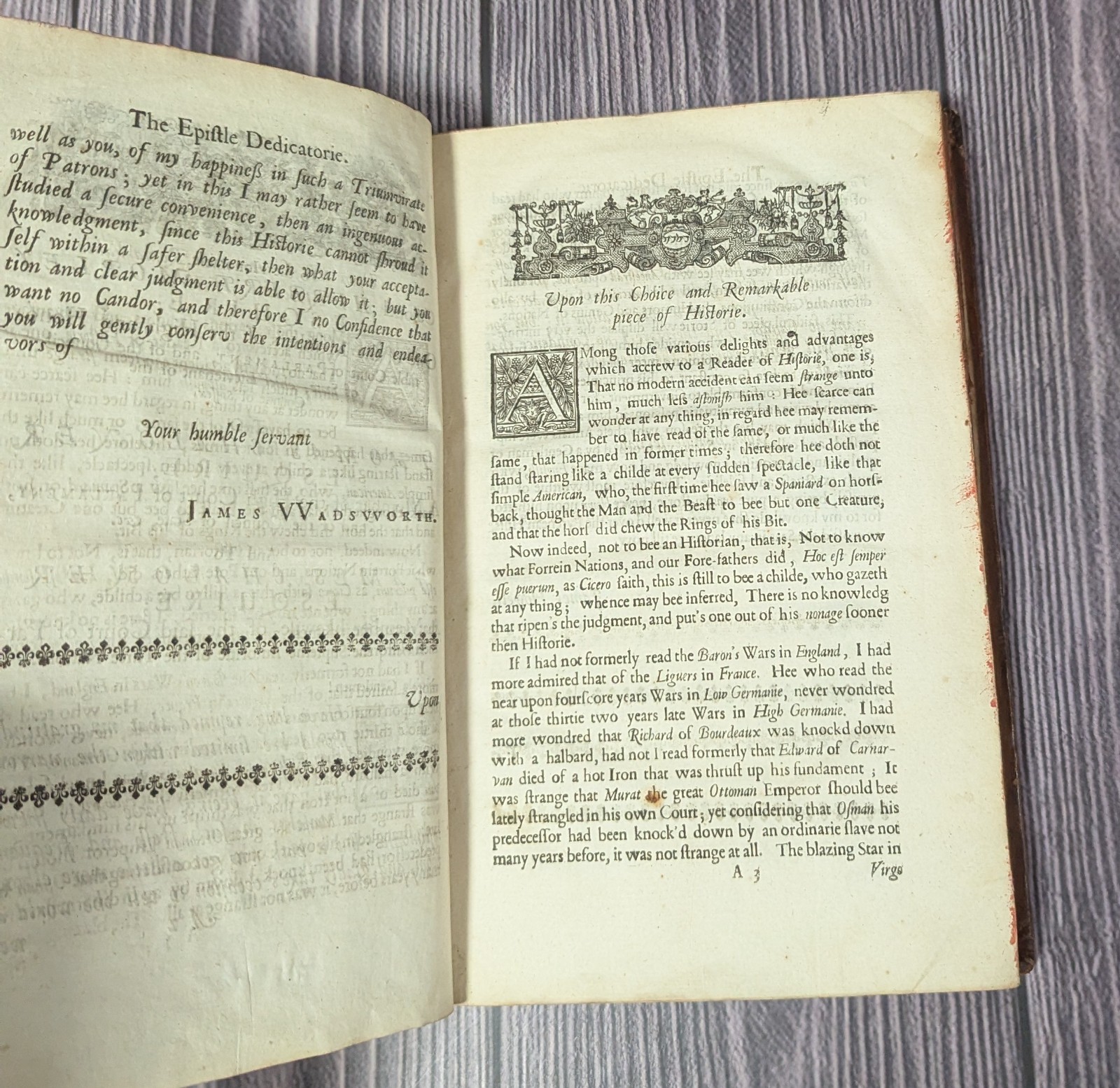 1652 The Civil Wars of Spain – de Sandoval – first English printing RARE