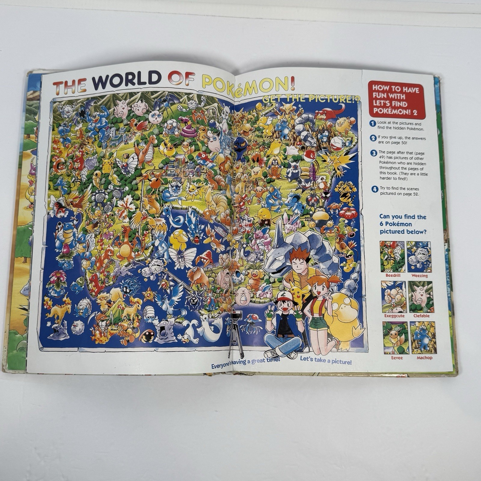 Let&rsquo;s Find Pokemon! Special Complete Edition Hardcover First Edition 2006 Viz
