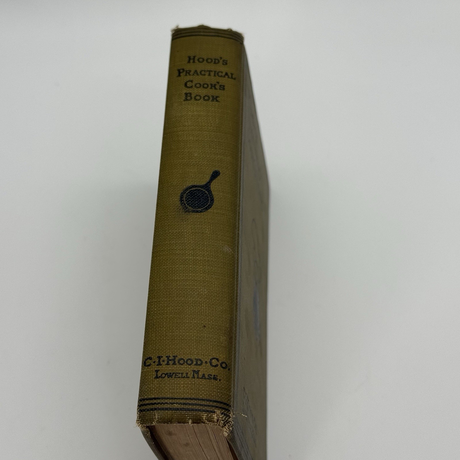 Antique Hood&rsquo;s Practical Cook&rsquo;s Book Lowell Massachusetts 1897 6th Printing HC