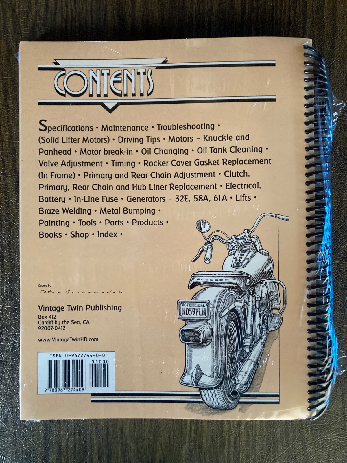 books new, Harley-Davidson 1941-1959 OHV Big Twins • VOL. 1 • For Maintenance