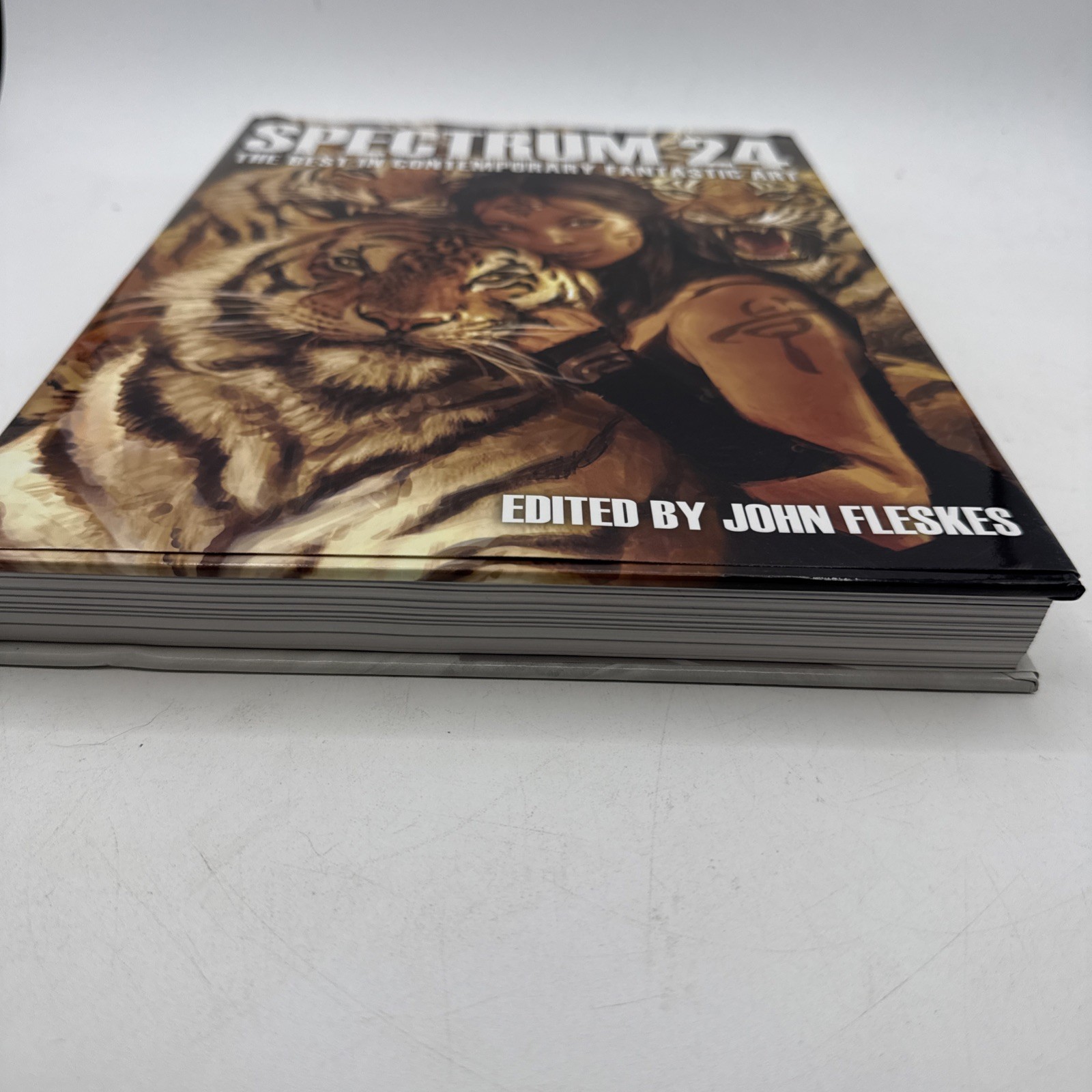 Spectrum 24 Book Best in Contemporary Fantastic Art By John Fleskes 1st Print HC