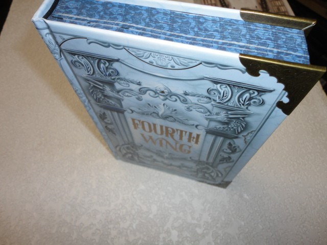 Fourth Wing SIGNED & Iron Flame Bookish Box Luxe Edition Rebecca Yarros Overlays