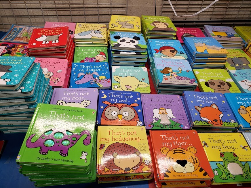 LOT OF 5 USBORNE KIDS TOUCHY-FEELY « THAT&rsquo;S NOT MY » BOARD BOOKS – RANDOM *MIX*