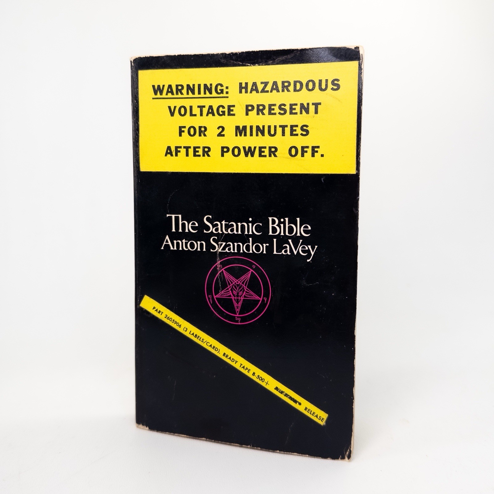 The Satanic Bible Anton LaVey Avon Paperback 1st Ed 3rd Printing 1970 OOAK