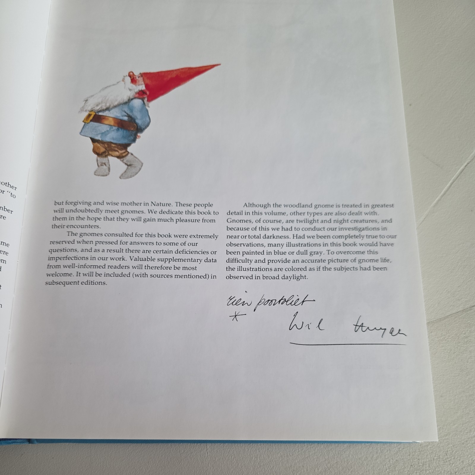 Vintage The Complete Gnomes Wil Huygen Rien Poortvliet HC Blue Abrams USA RARE