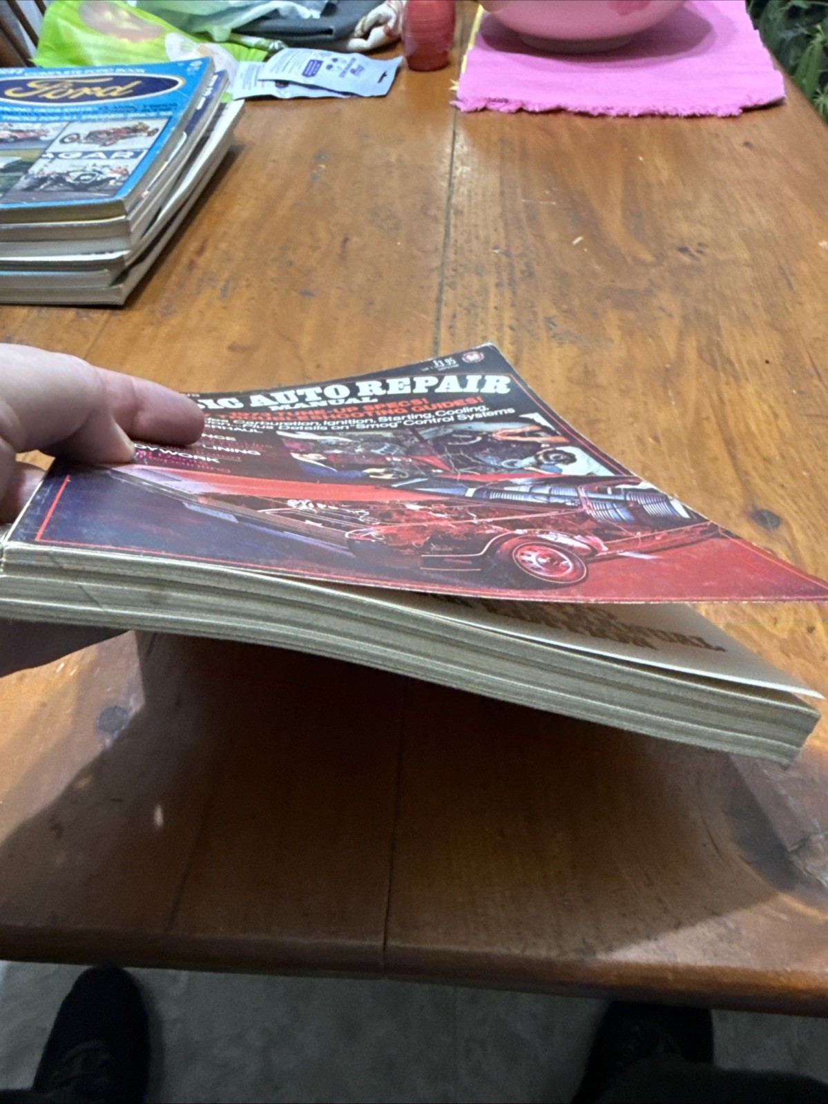1973 Petersen&rsquo;s Basic Auto Repair Manual Book Custom Racing Hot Rod Library