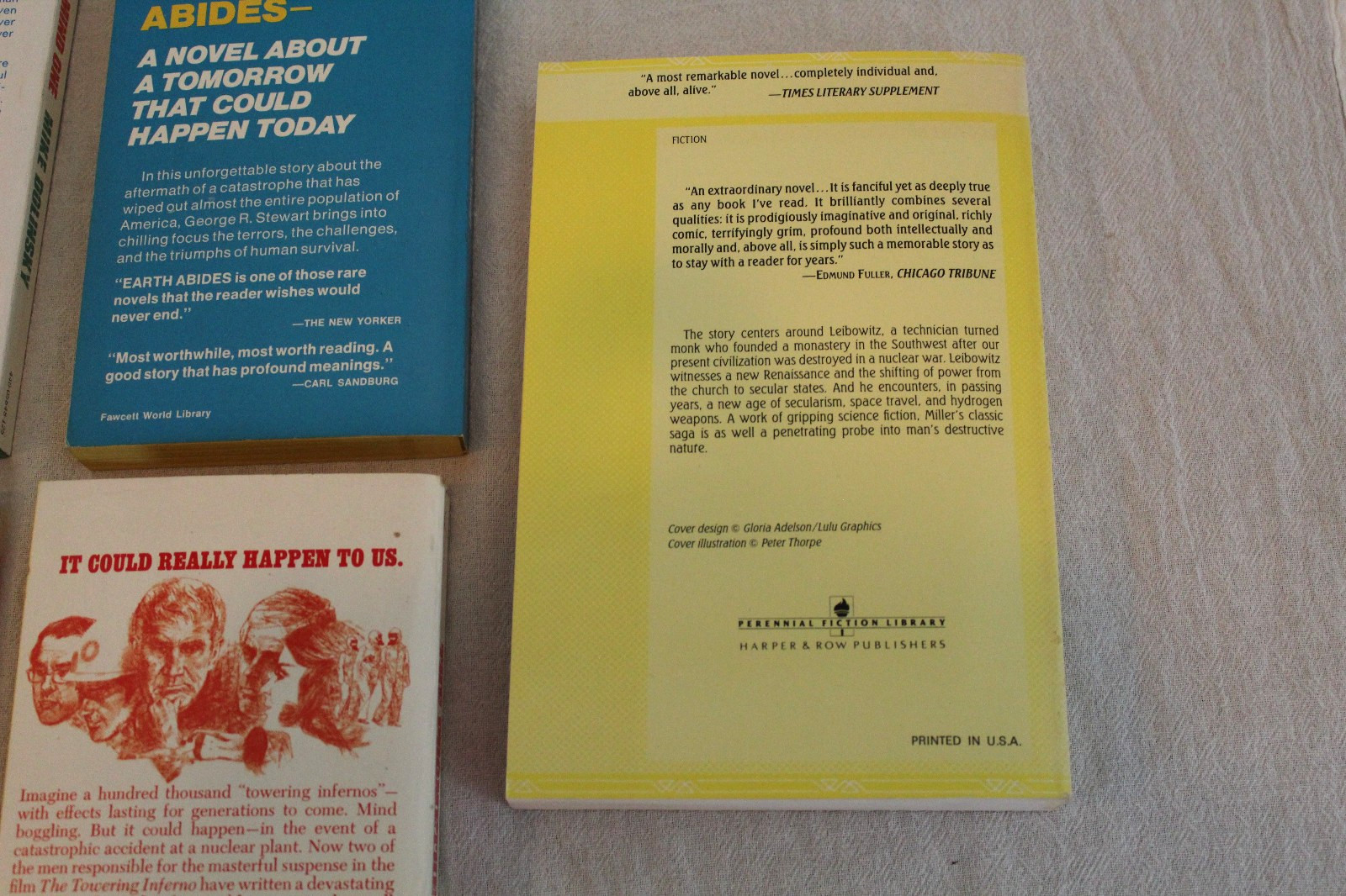 Book lot of 5 – Mike Dolinsky, George R. Stewart, Fletcher Pratt +