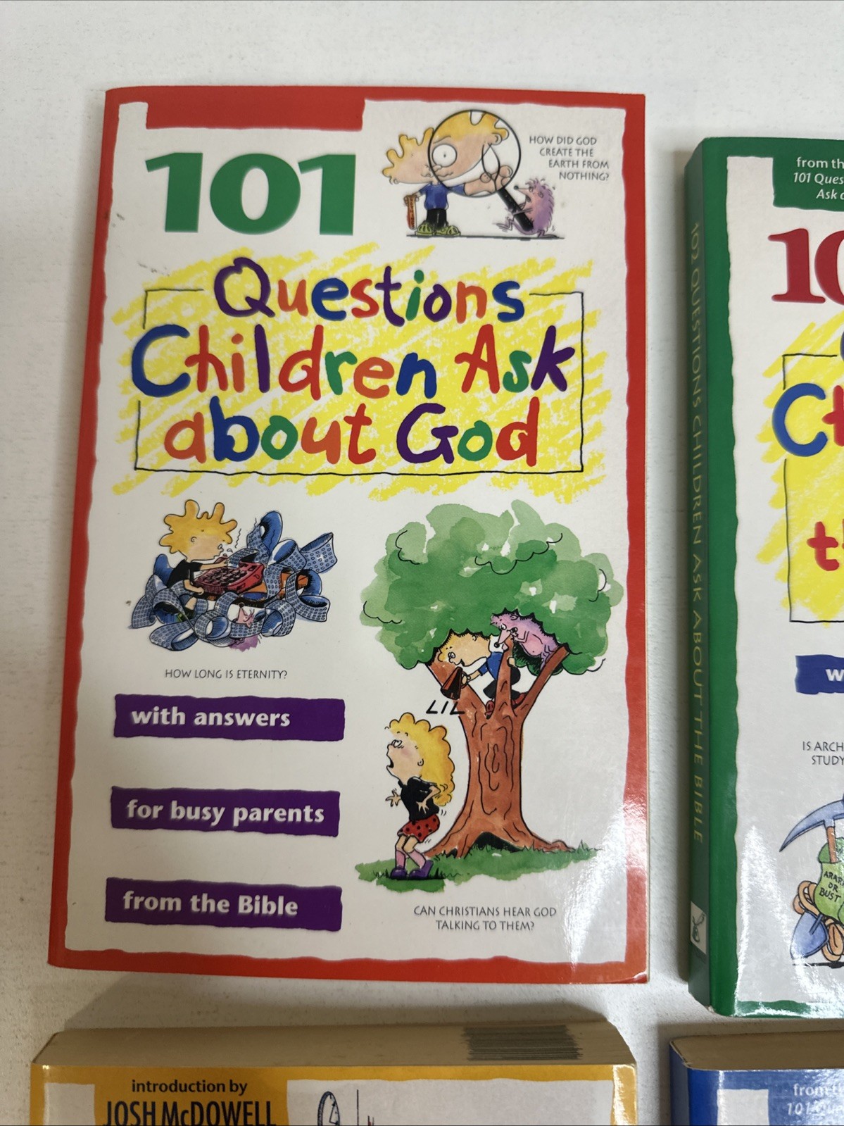 Questions Children Ask About God Book Lot Of 4