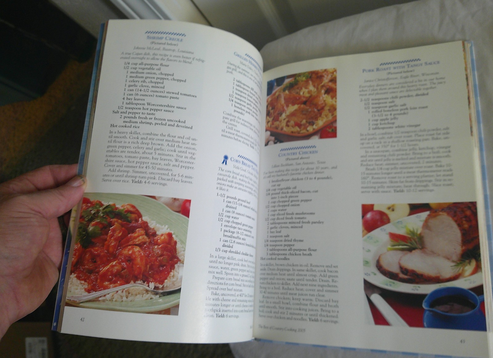 Best of Country Cooking, Cook Book&rsquo;s 2005 and 2006, 184 pages each