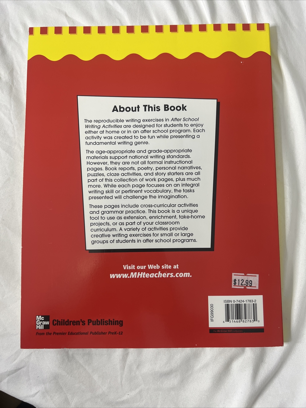 The 100+ Ser.: After School Writing Activities by Carson-Dellosa Publishing…