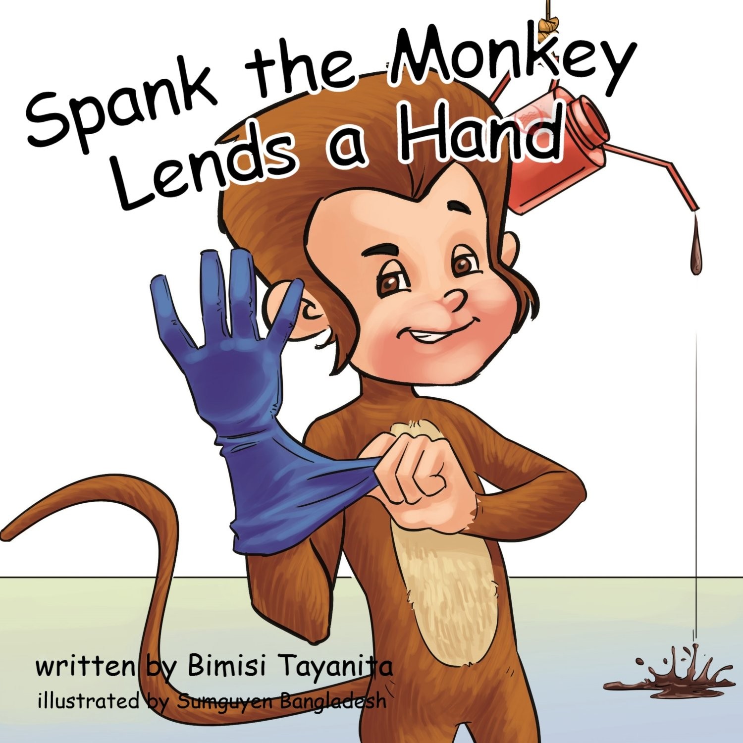Spank the Monkey Lends a Hand – Bimisi Tayanita – Good – See condition notes