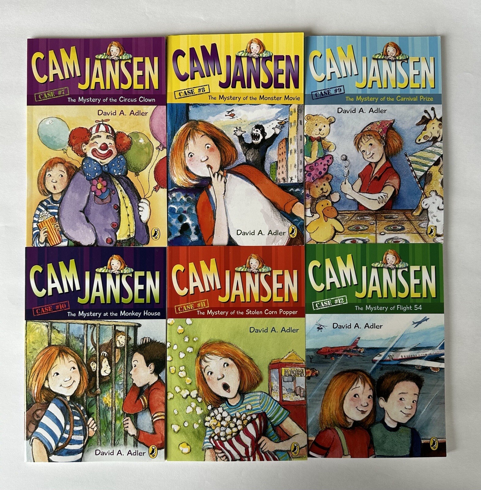 Cam Jansen Children&rsquo;s Mystery Books Set by David Adler Lot 34