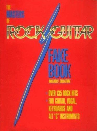 The Masters of Rock Guitar Fake Book (Fake Books) – Plastic Comb – GOOD