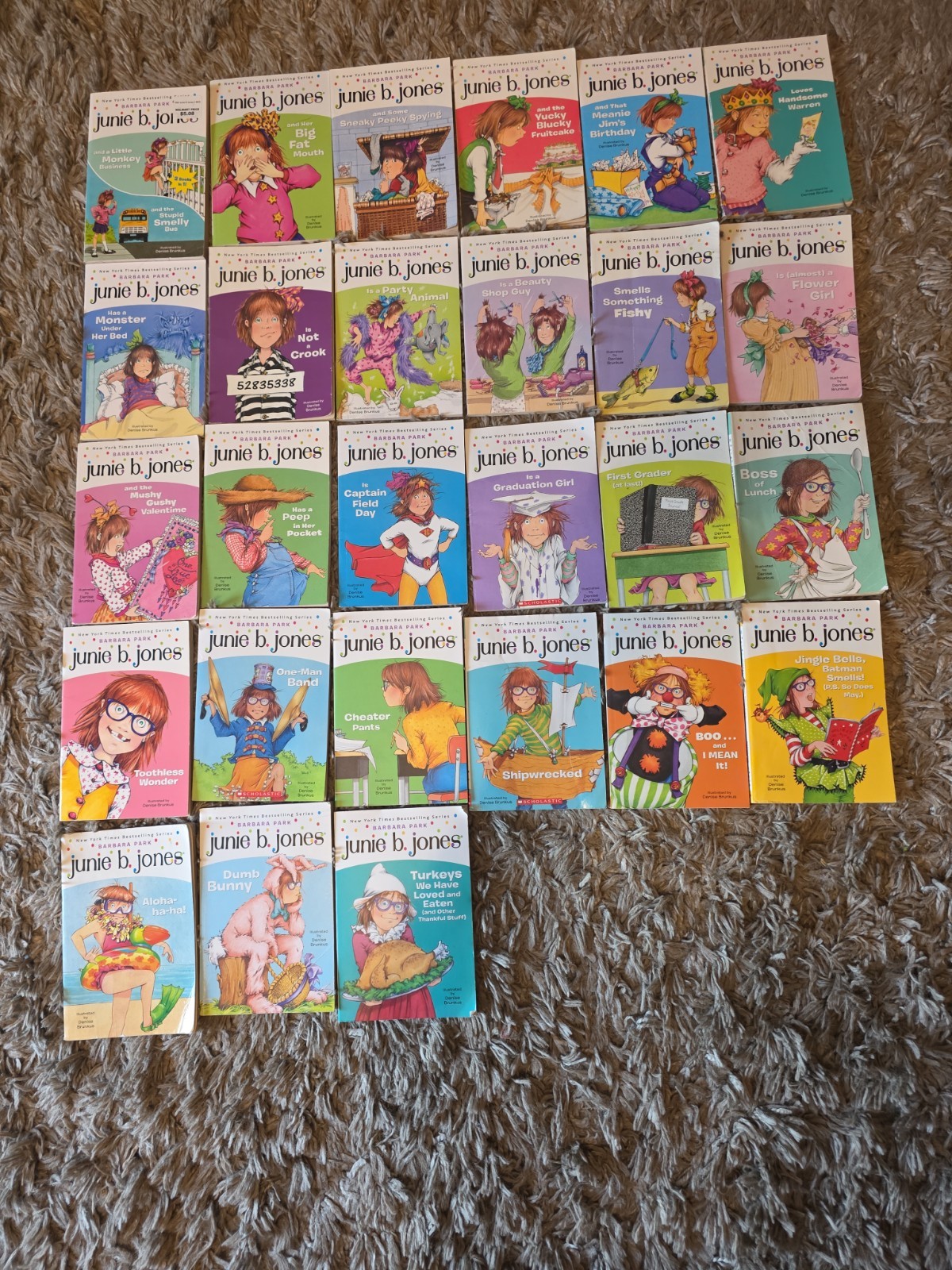 28 Junie B. Jones Book Lot Barbara Park Chapter Books Homeschool Classroom