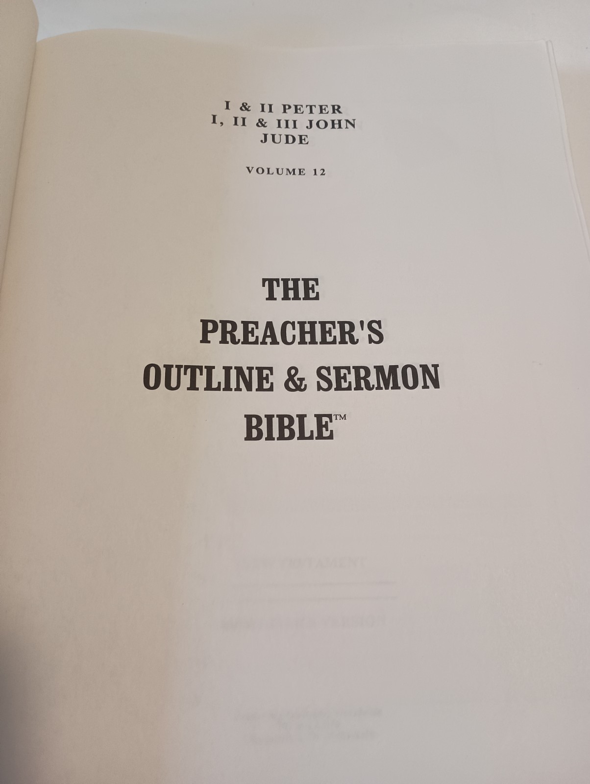 Preacher&rsquo;s Outline and Sermon Bible: I & II Peter, I, II & III John, Jude (KJV)