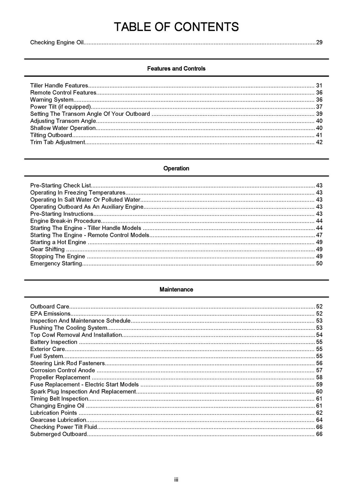 MERCURY 8/ 9.9 & 9.9 Bigfoot 4-Stroke Operation Manual BINDER – FRONT & BACK