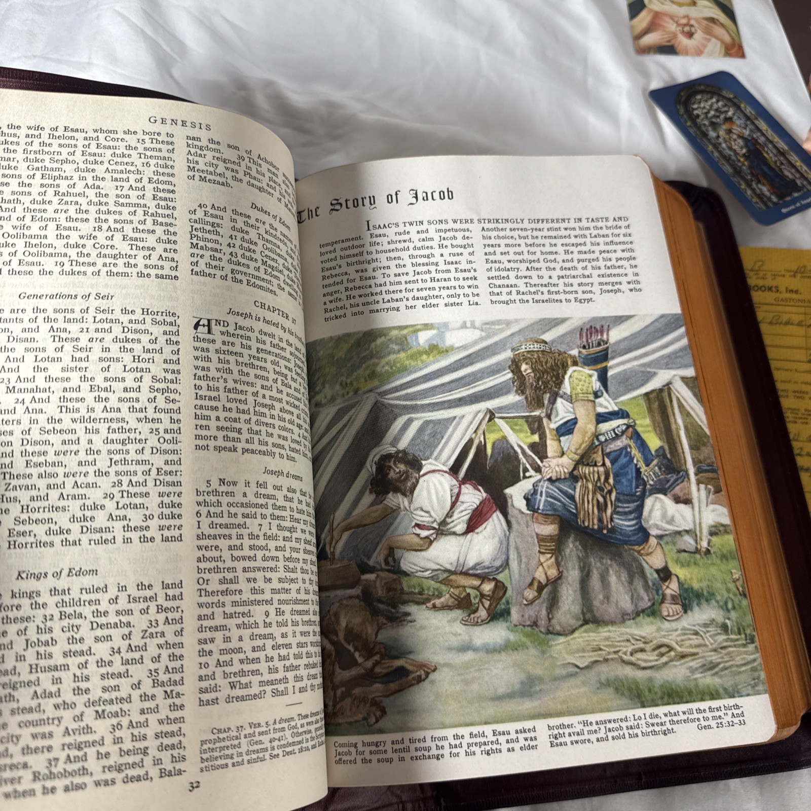 The Catholic Press Family Edition of the Holy Bible 1950s by John P O’Connell 3G