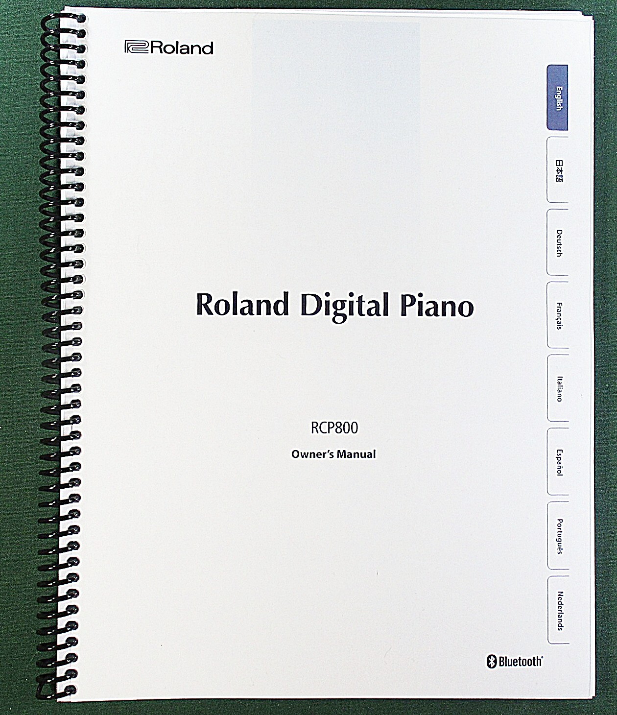 Roland RCP800 Owner&rsquo;s Instruction Manual: 38 Pages & Protective Covers!