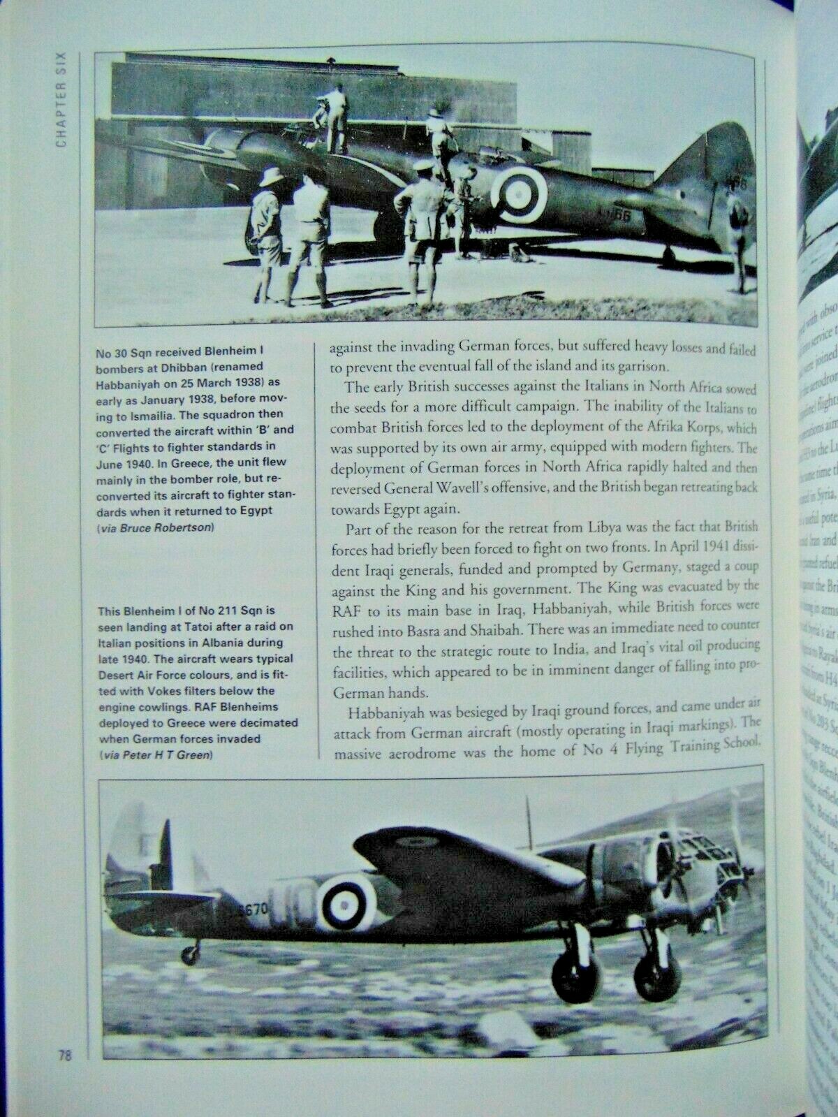 BLENHEIM SQUADRONS OF WORLD WAR 2 by Jon Lake, Osprey Combat Aircraft #5