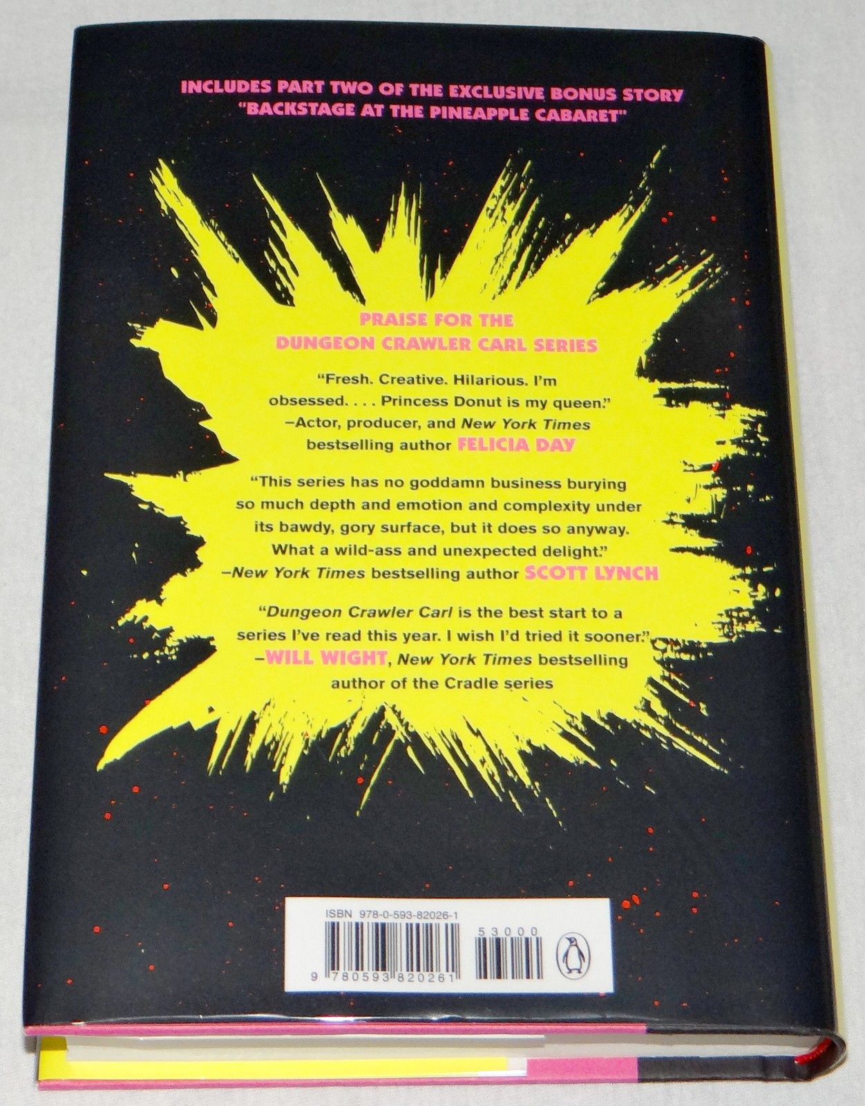 Matt Dinniman SIGNED Carl&rsquo;s Doomsday Scenario Dungeon Crawler 2 Hardcover Editio