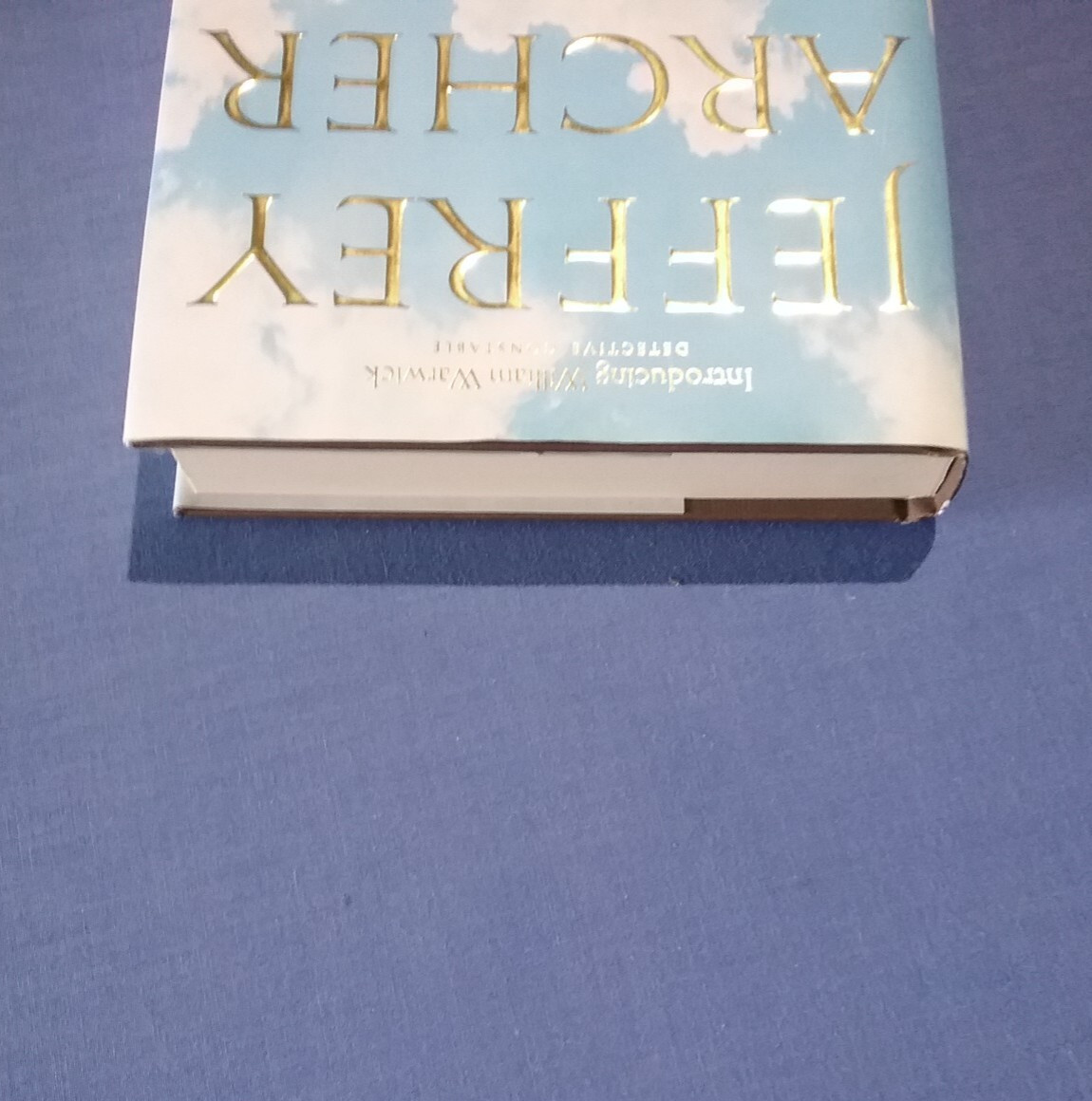 Nothing Ventured by Jeffrey Archer – 2019 Hardcover THRILLER book (24cm) NOVEL