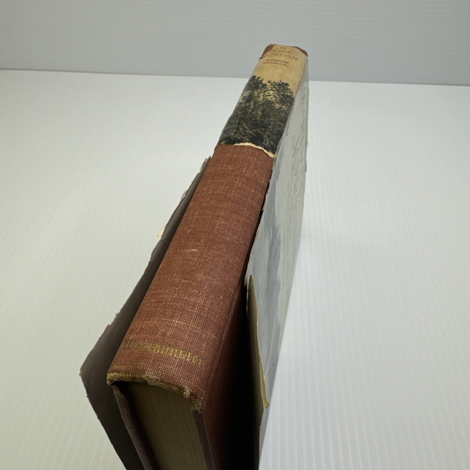 The River Jordan Nelson Glueck 1946 HC Westminster Press Illustrated History