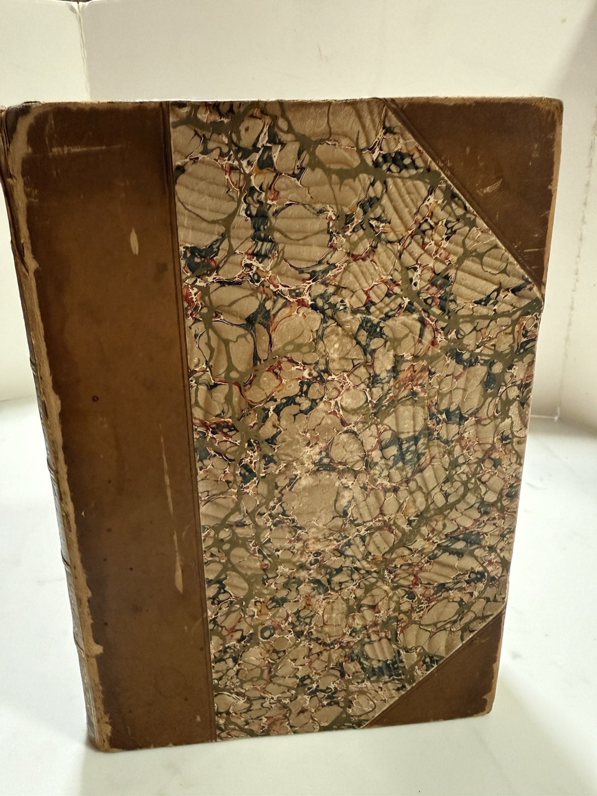 An American Anthology- Stedman 1906 Poetry 1787-1900 Poe Longfellow Leather Gilt