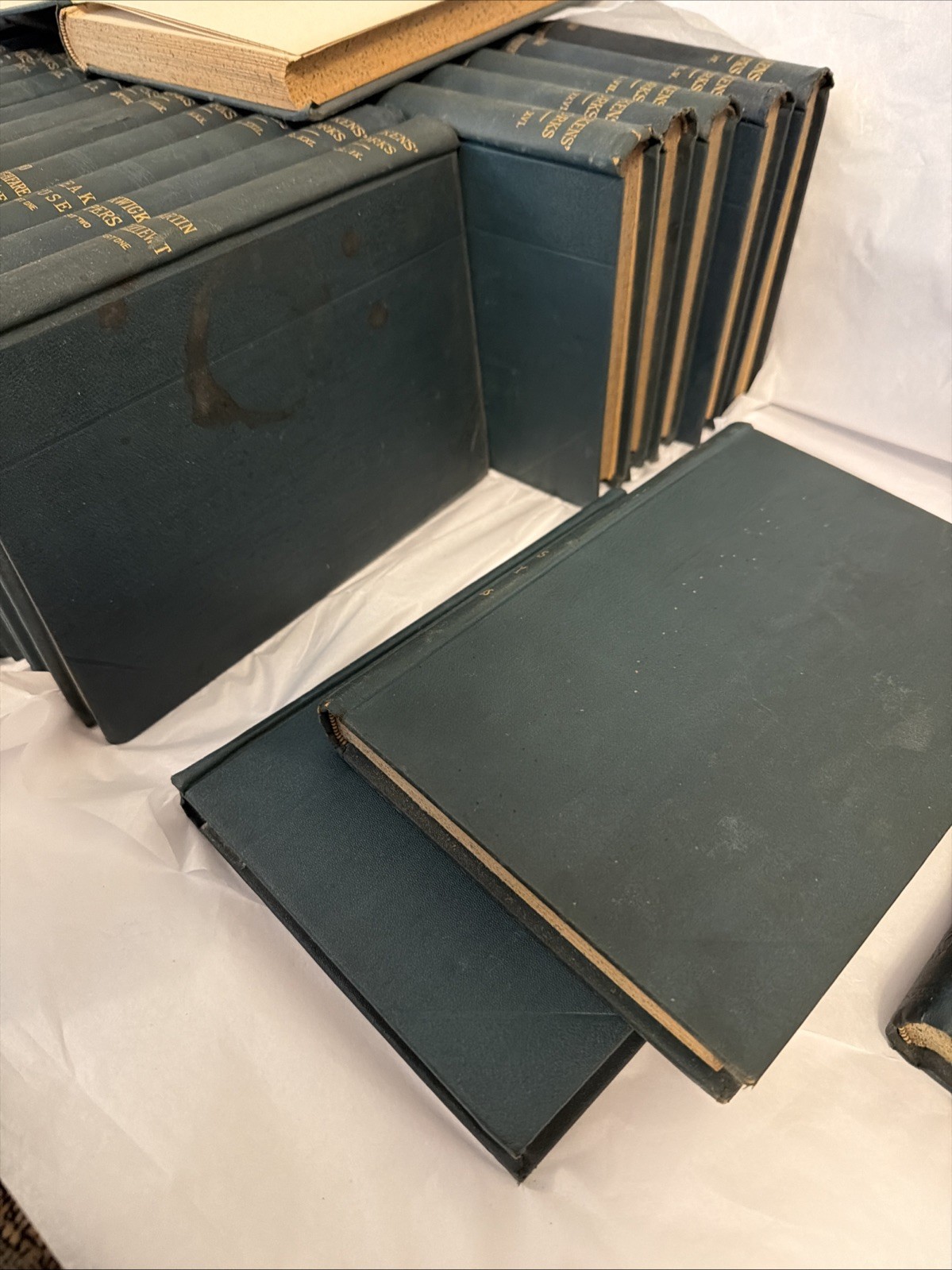 Antique 1890&rsquo;s The Works Of Charles Dickens Peter Fenelon Collier Lot Of 28/30