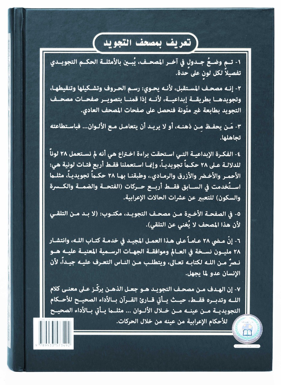 Tajweed Quran In Names Of Allah (Sw) Hard Cover ,Qr Coded,(Whole Quran,