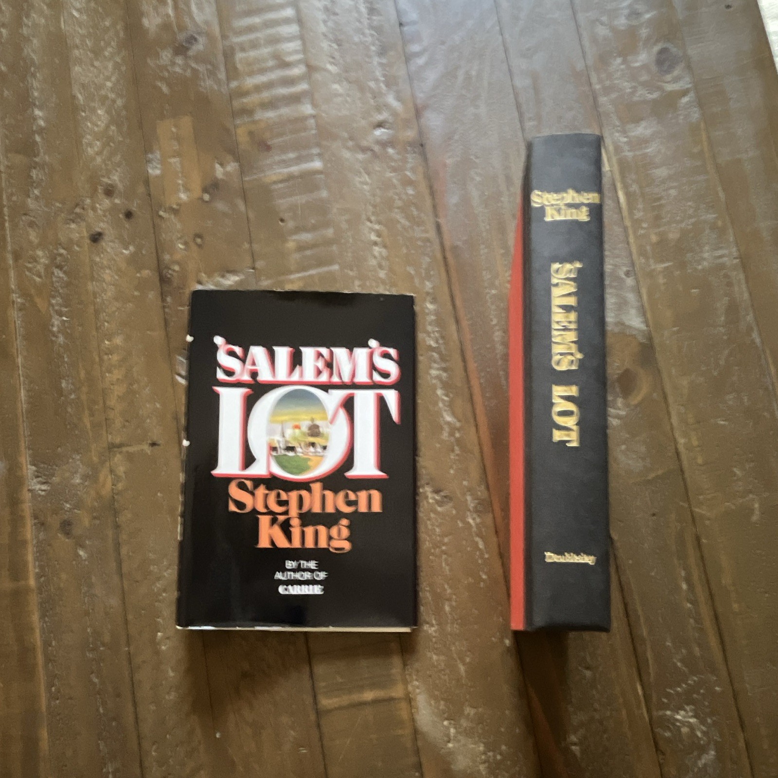 Stephen King &lsquo;Salem&rsquo;s Lot Hardcover Novel w/ Dust Jacket, Doubleday
