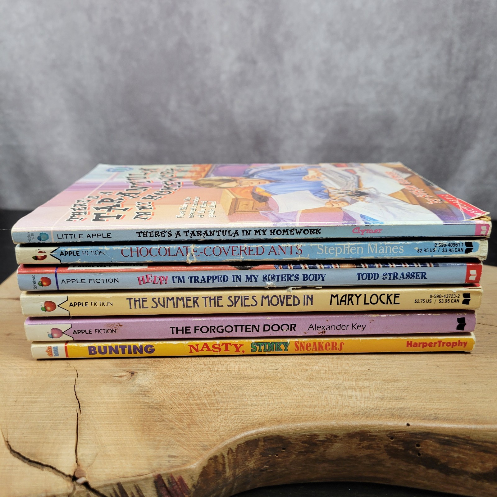Vintage Apple Fiction Paperbacks Chapter Book Lot Scholastic 1980&rsquo;s & 1990&rsquo;s